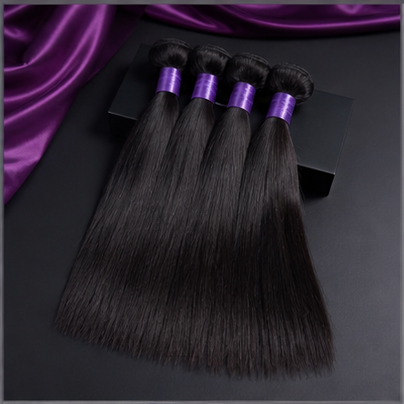 Straight hair bundles